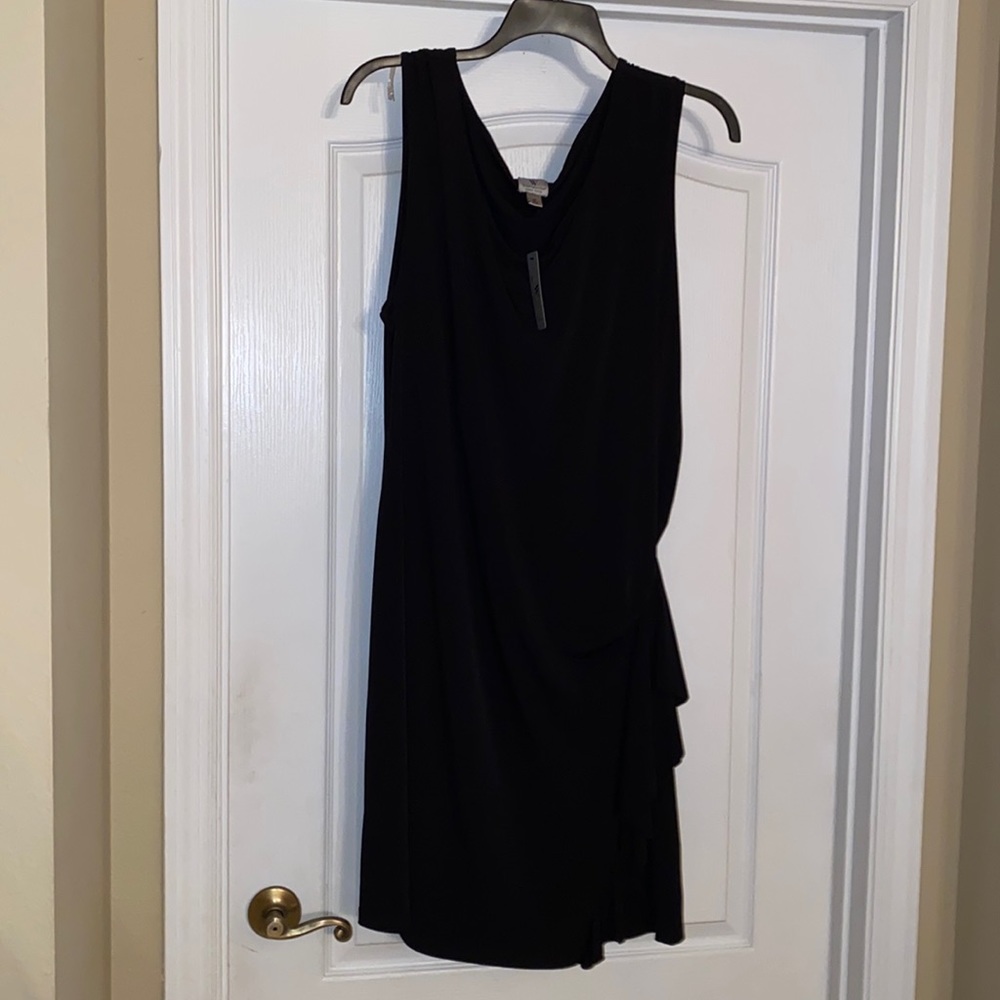 3x black cocktail dress